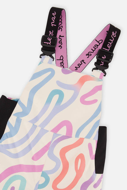 [Pre-order] Two Piece Discover Snowsuit Multicolored Line Print