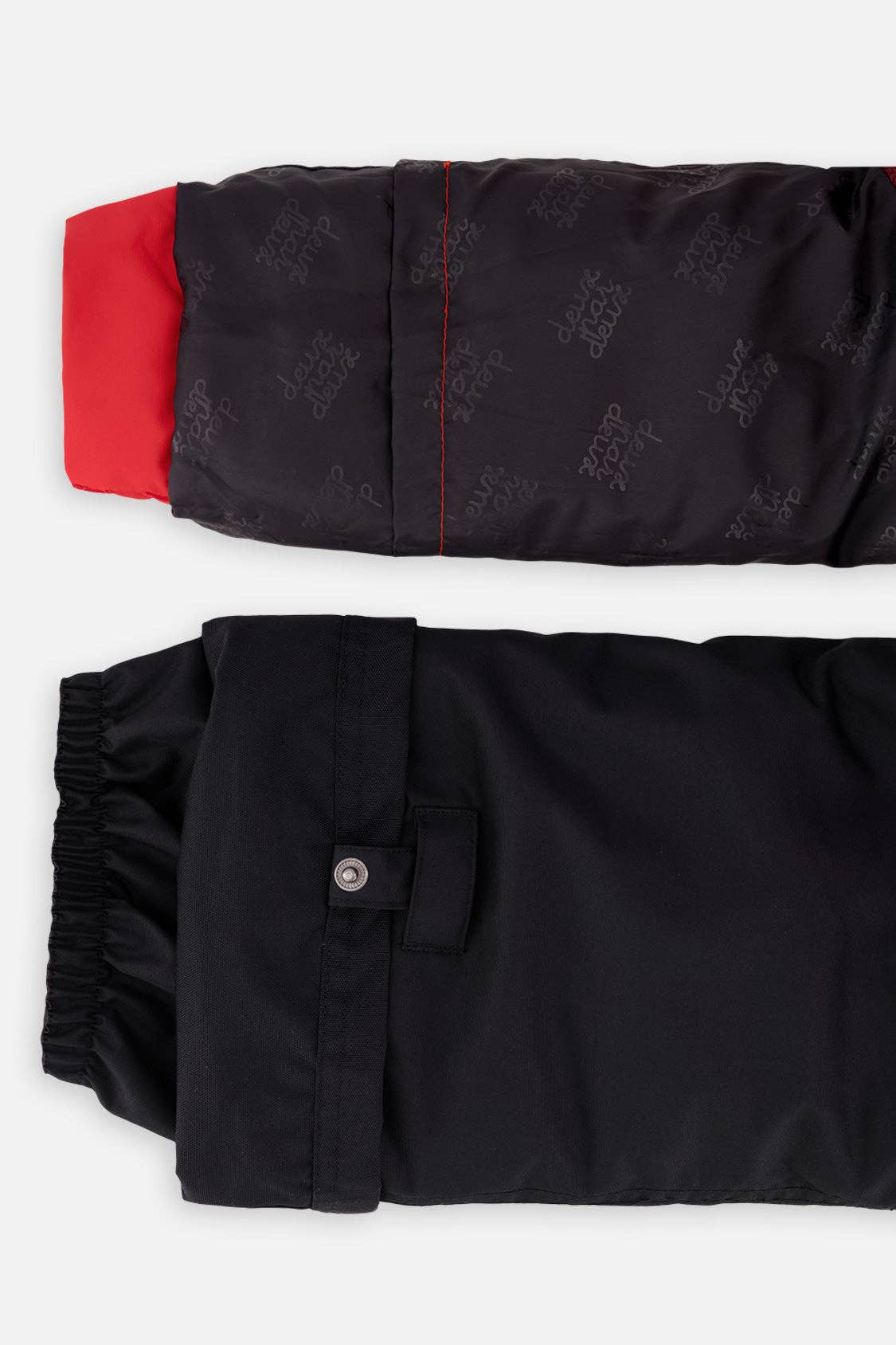 [Pre-order] Two Piece Play Snowsuit Red With Black Pants