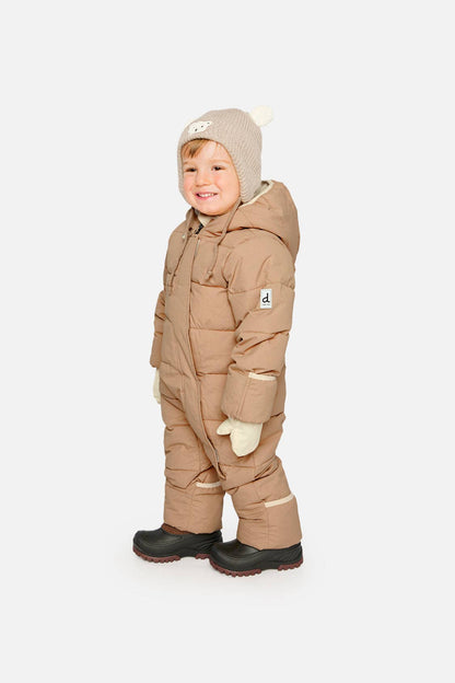 [Pre-order] Baby Cloud One Piece Snowsuit Adapted For Car Seats Beige