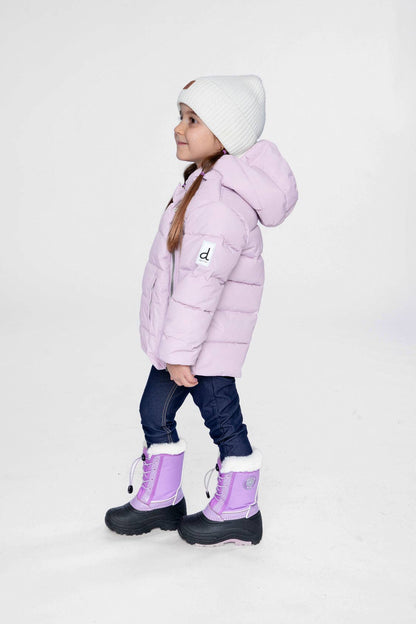 [Pre-order] Winter Jacket Adapted For Car Seats Lavender