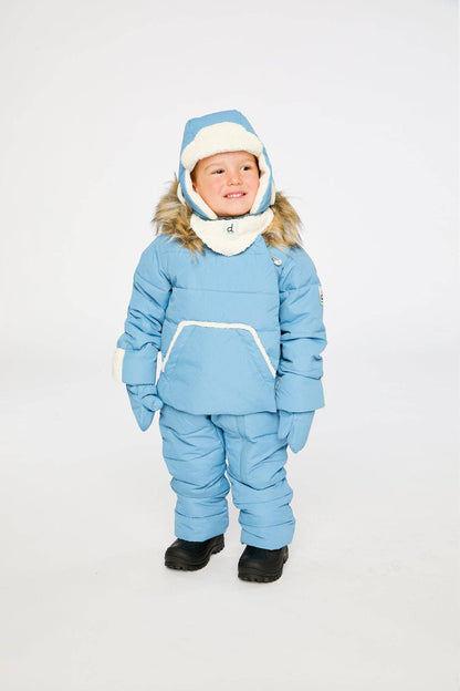 [Pre-order] Baby Snug One Piece Snowsuit Adapted For Car Seats Blue Grey