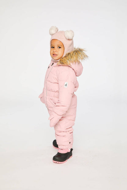 [Pre-order] Baby Original One Piece Puffy Snowsuit Pale Dusty Pink