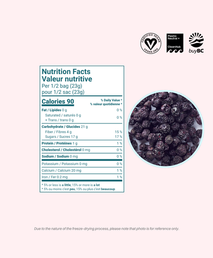 OHME Freeze-Dried Blueberries (Whole, 46g)