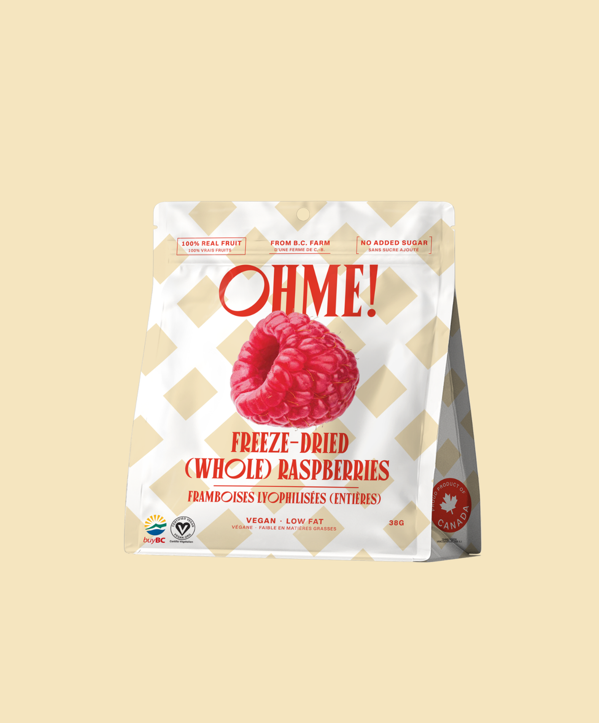 OHME Freeze-Dried Raspberries